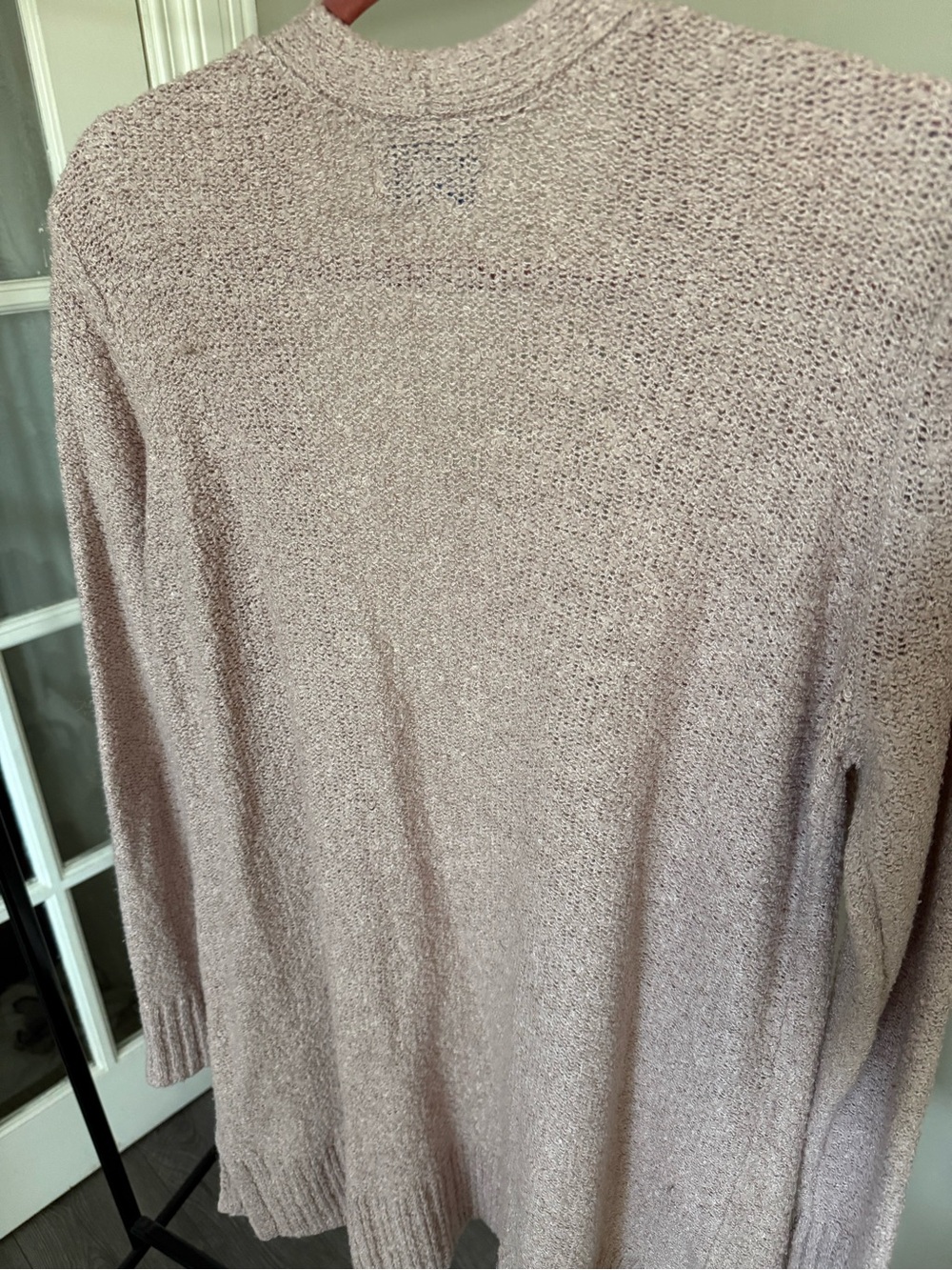 Old Navy Dusty Rose Open-Front Pocket Cardigan - Picture 6 of 6